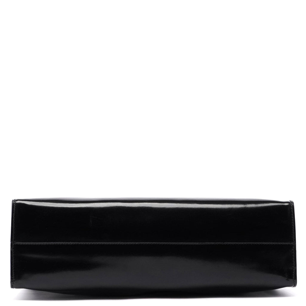 B6010 Black Spazzolato Tote Bag