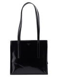 B6010 Black Spazzolato Tote Bag
