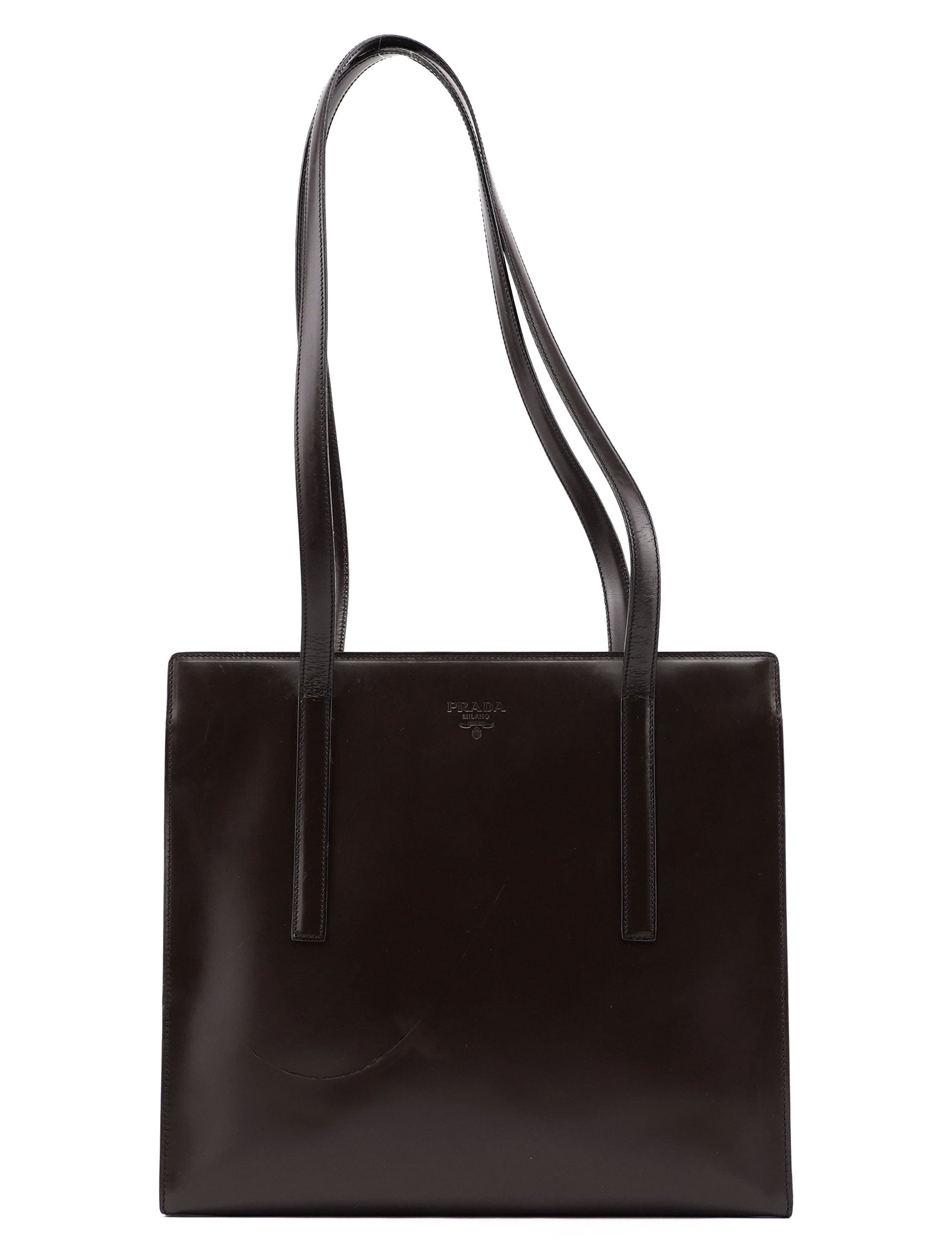 B6010 Brown Spazzolato Tote