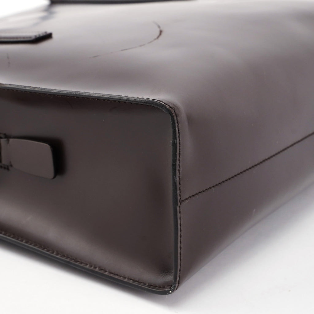 B6010 Brown Spazzolato Tote