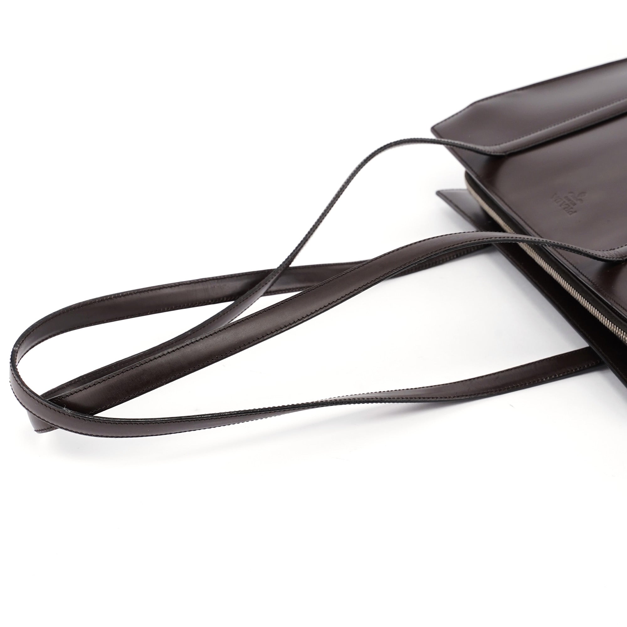 B6010 Brown Spazzolato Tote