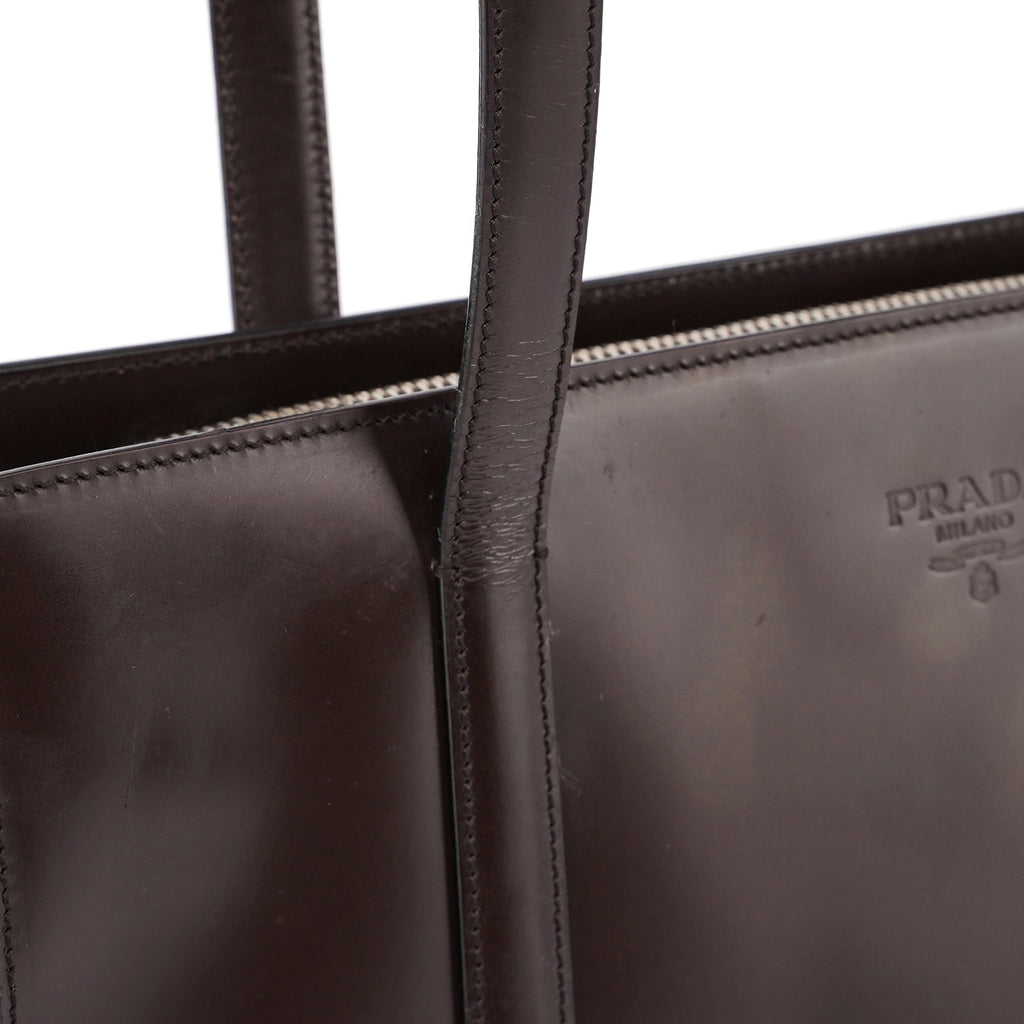 B6010 Brown Spazzolato Tote