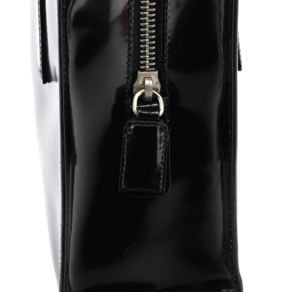 B6013 1995 Black Spazzolato Sport Tote Bag