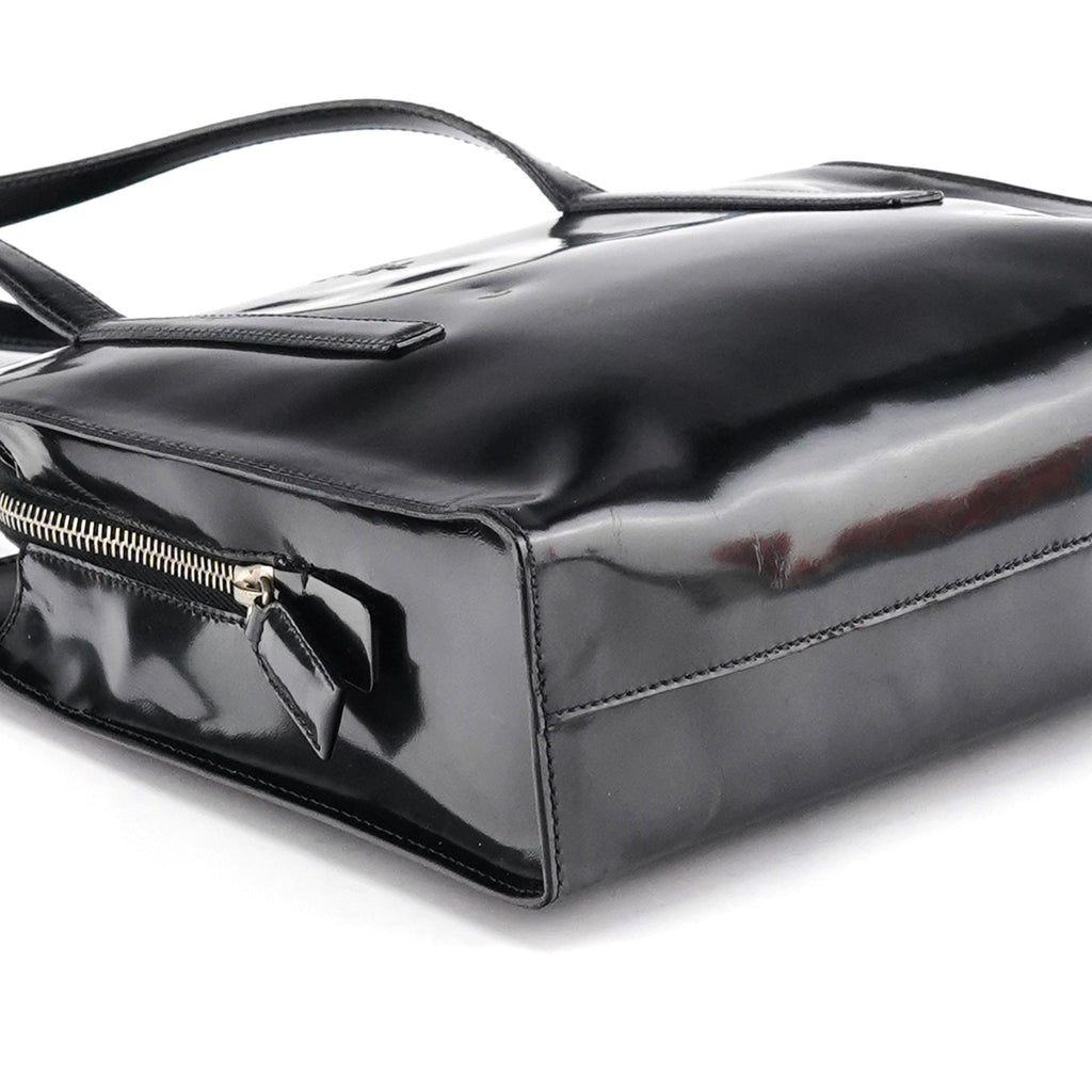 B6013 1995 Black Spazzolato Sport Tote Bag