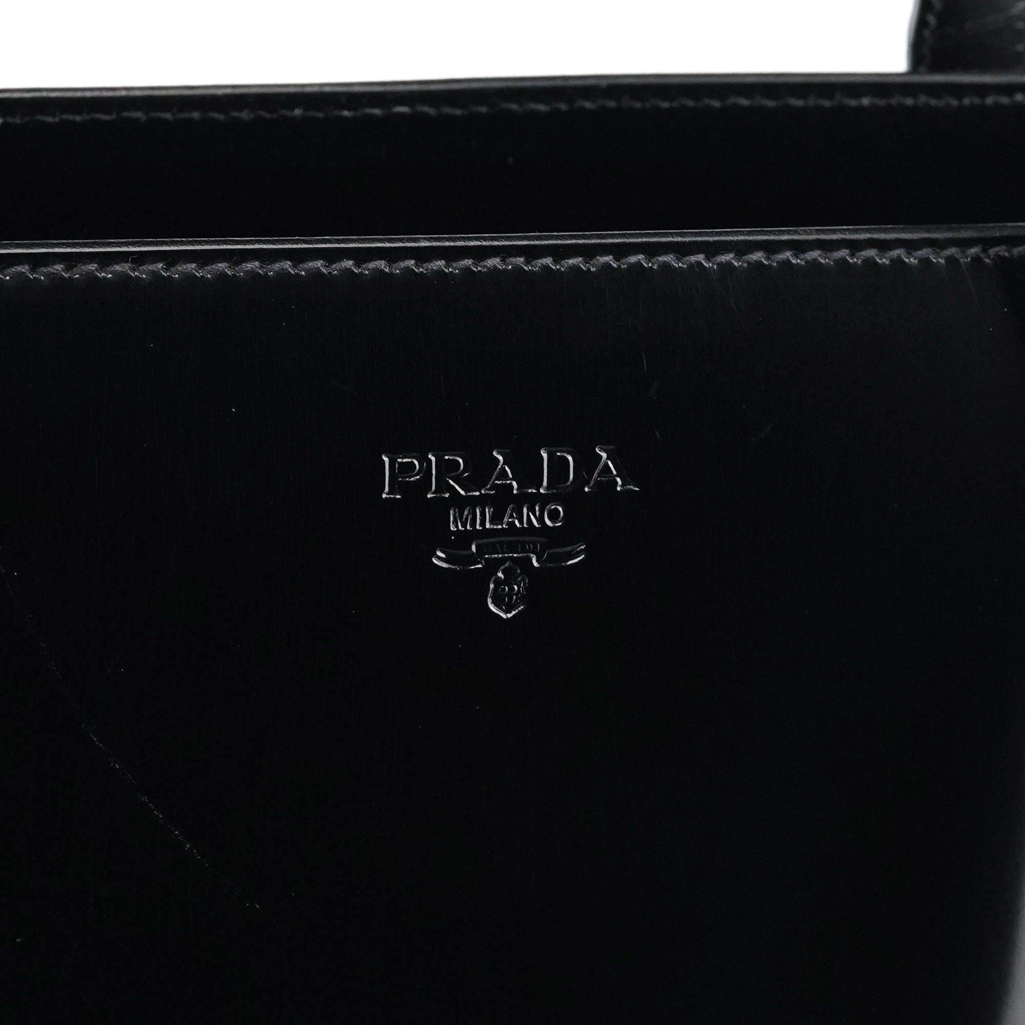 B6013 1995 Black Spazzolato Sport Tote Bag