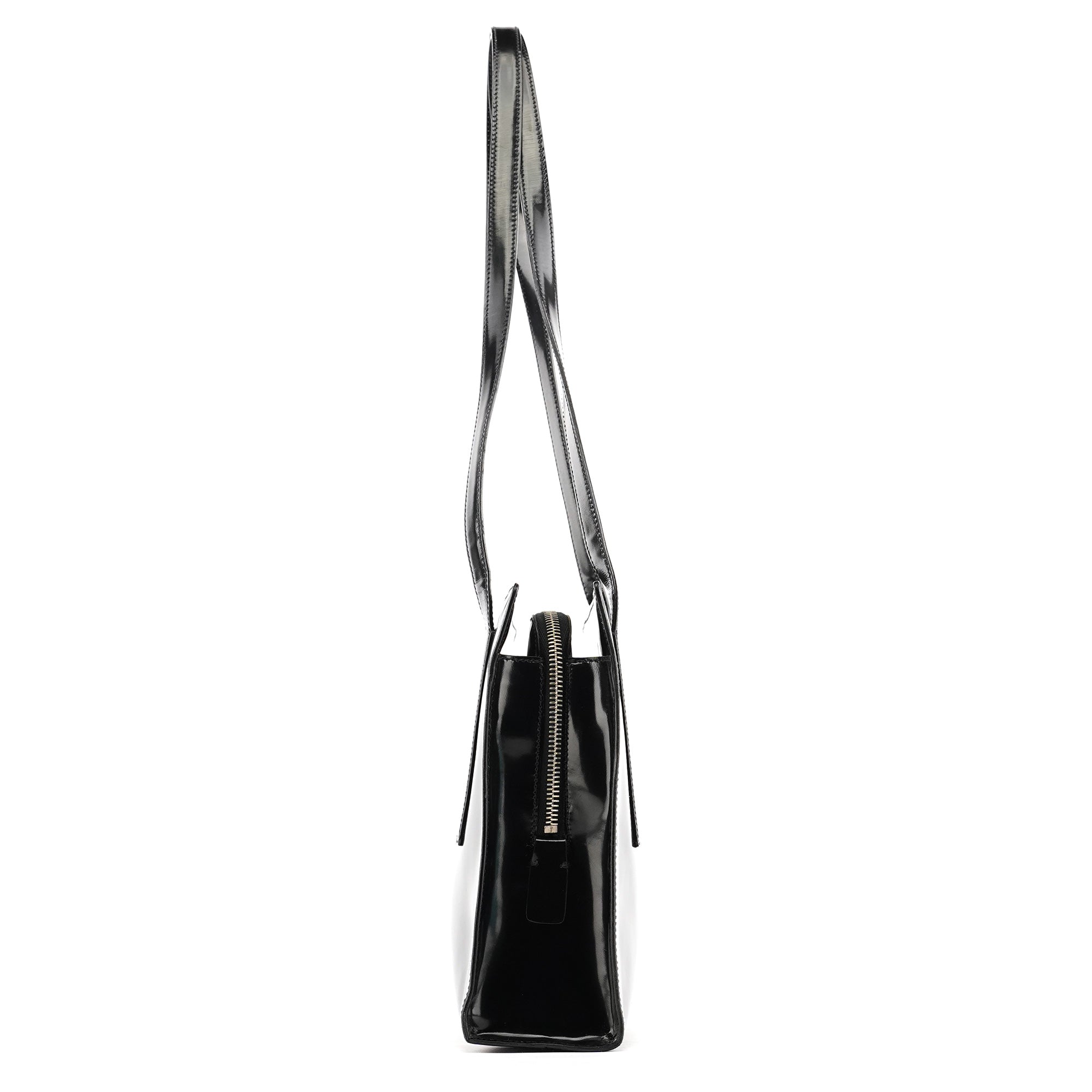 B6013 1995 Black Spazzolato Sport Tote Bag
