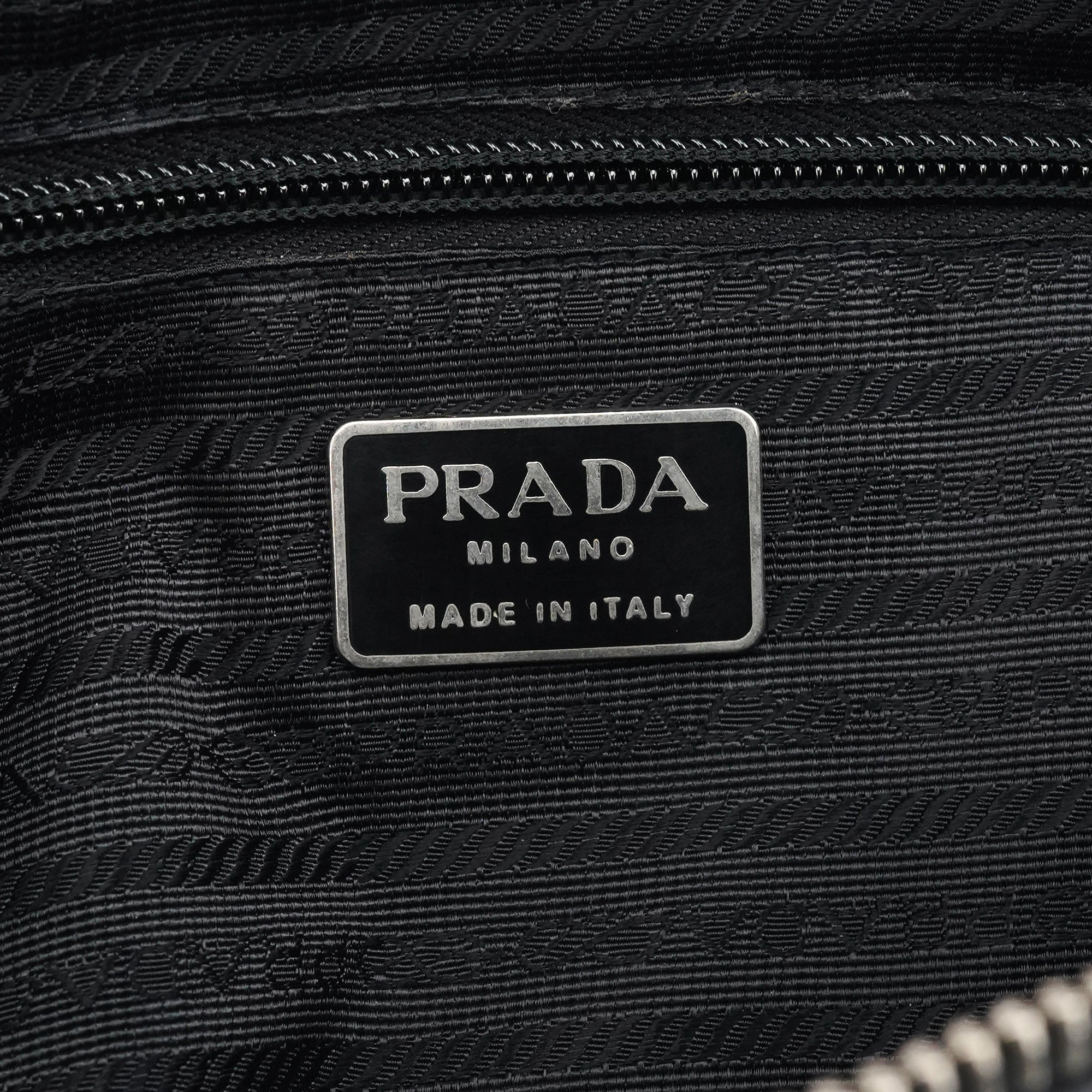 B6017 1995 Black Spazzolato Sport Tote Bag