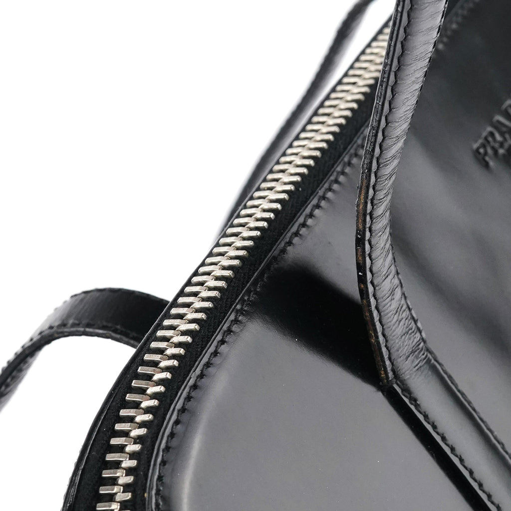 B6017 1995 Black Spazzolato Sport Tote Bag