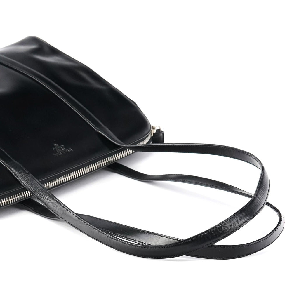 B6017 1995 Black Spazzolato Sport Tote Bag