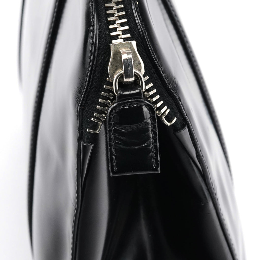 B6017 1995 Black Spazzolato Sport Tote Bag