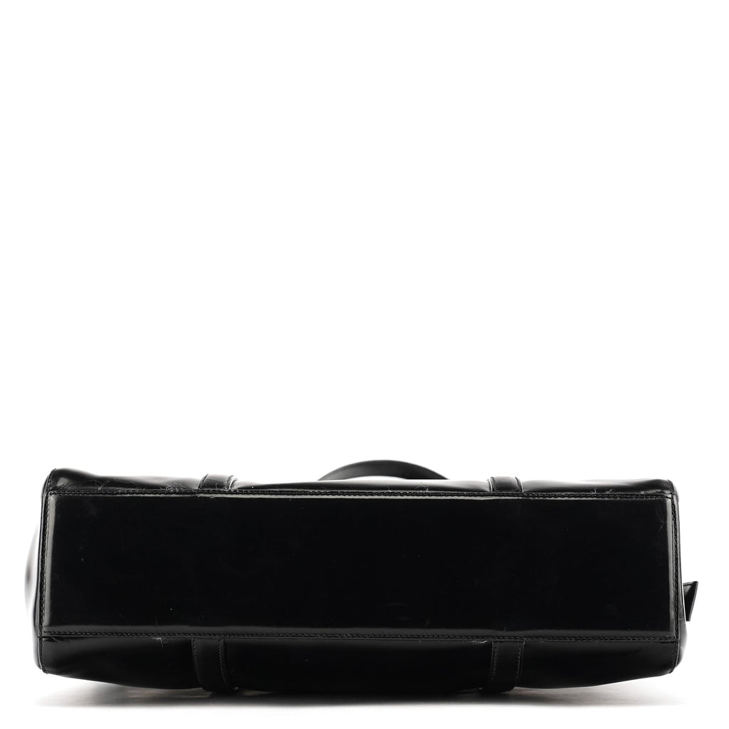 B6017 1995 Black Spazzolato Sport Tote Bag