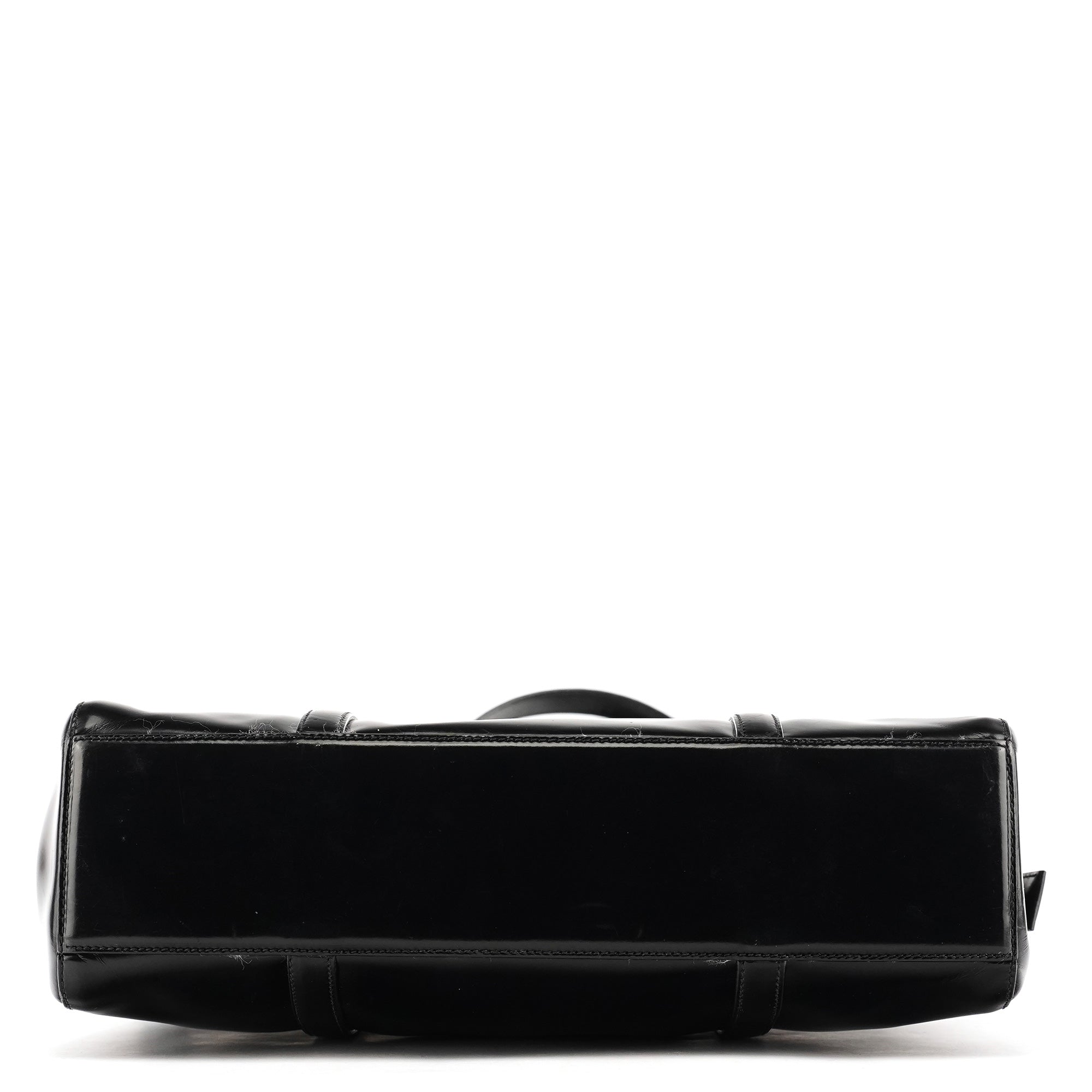 B6017 1995 Black Spazzolato Sport Tote Bag