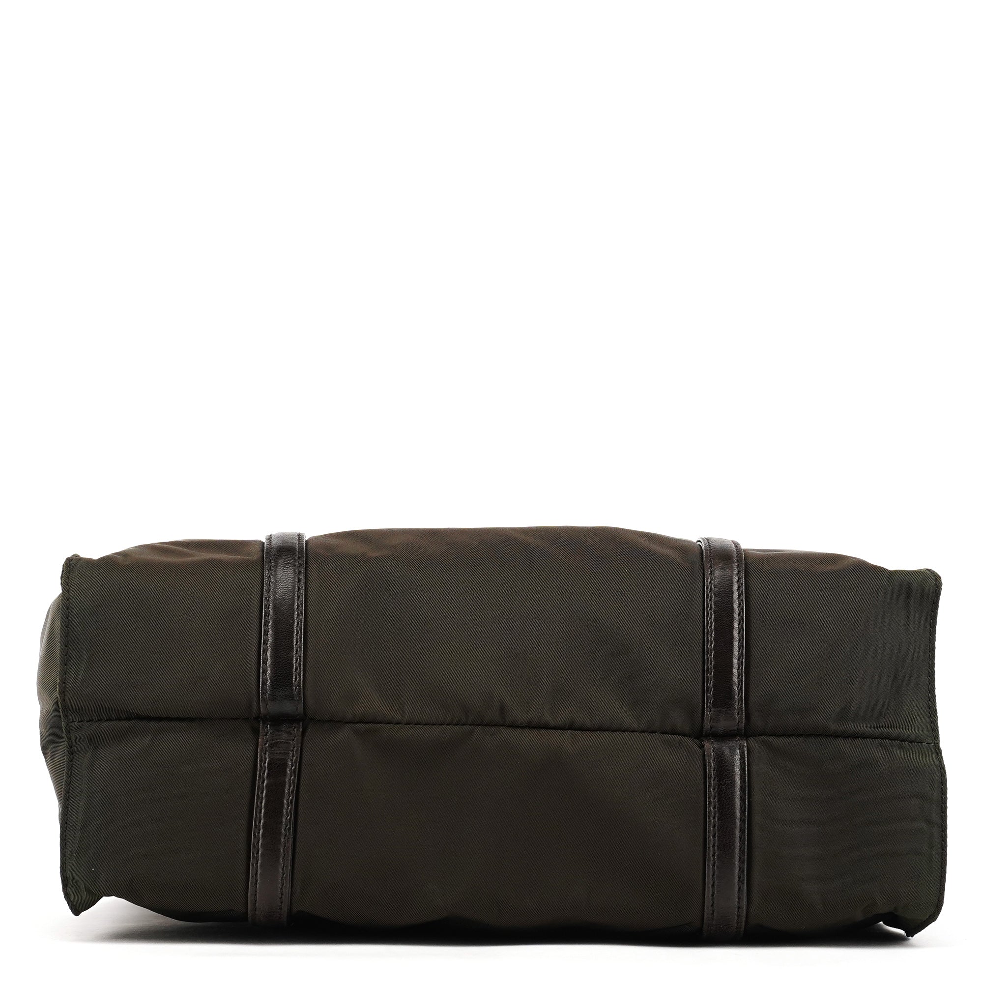 B6059 Dark Green Tessuto Trend Nappa Tote Bag