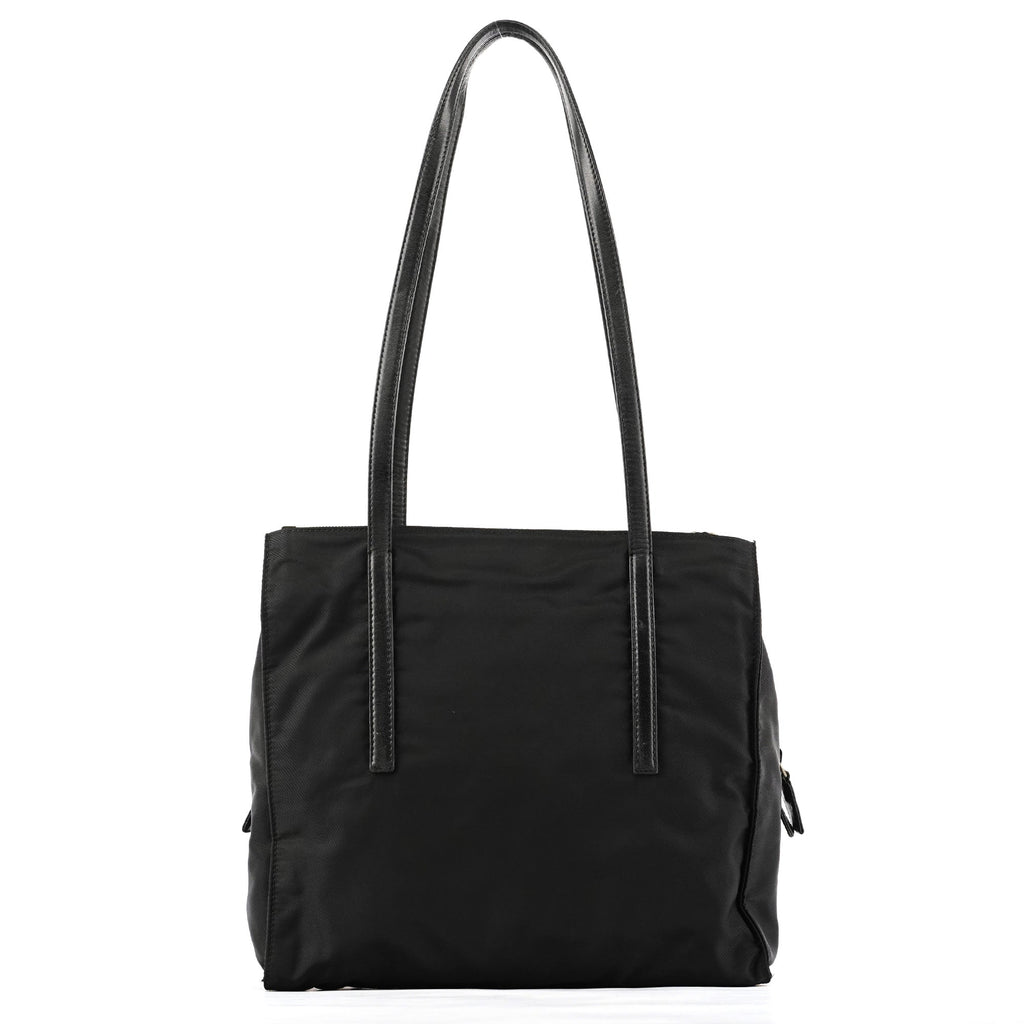 1995 Black Tessuto Trend Nappa Nylon Tote Bag