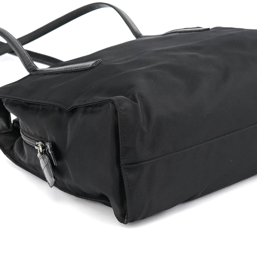 1995 Black Tessuto Trend Nappa Nylon Tote Bag
