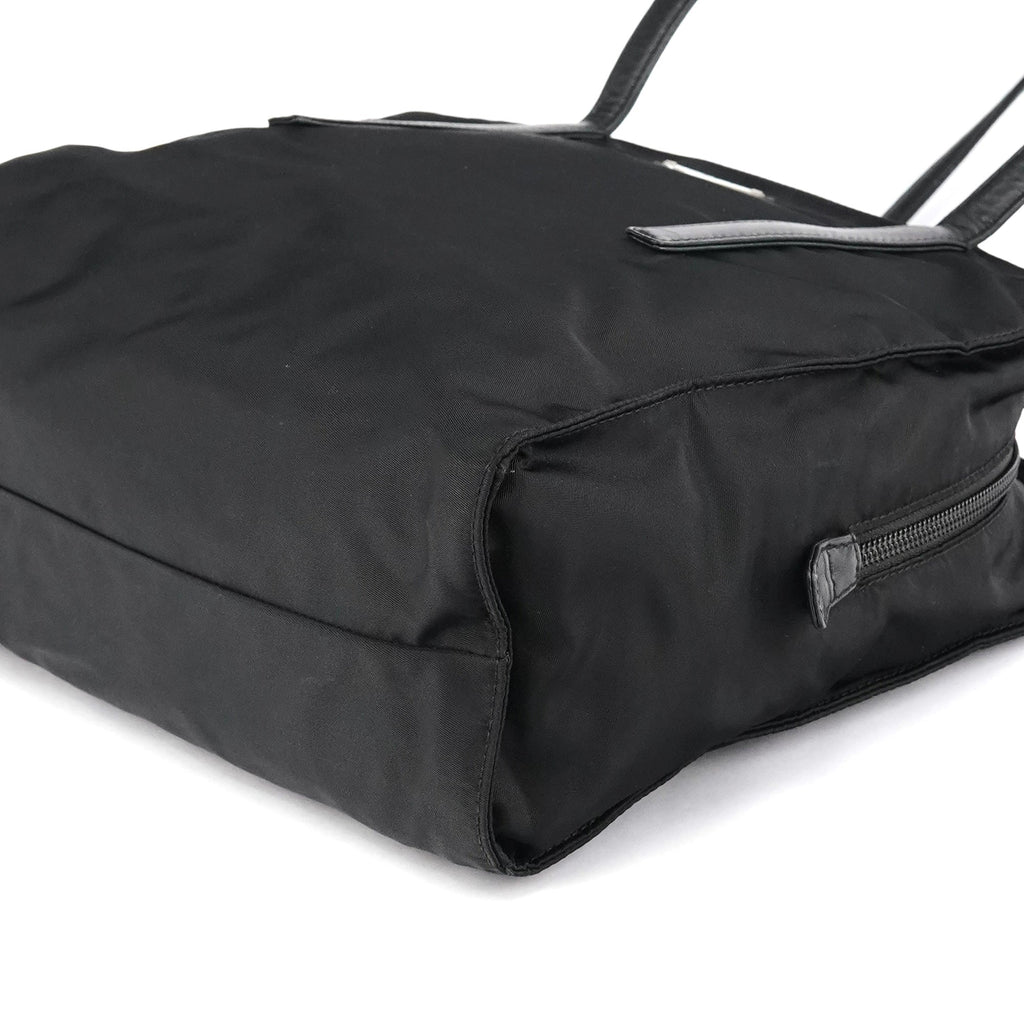 1995 Black Tessuto Trend Nappa Nylon Tote Bag