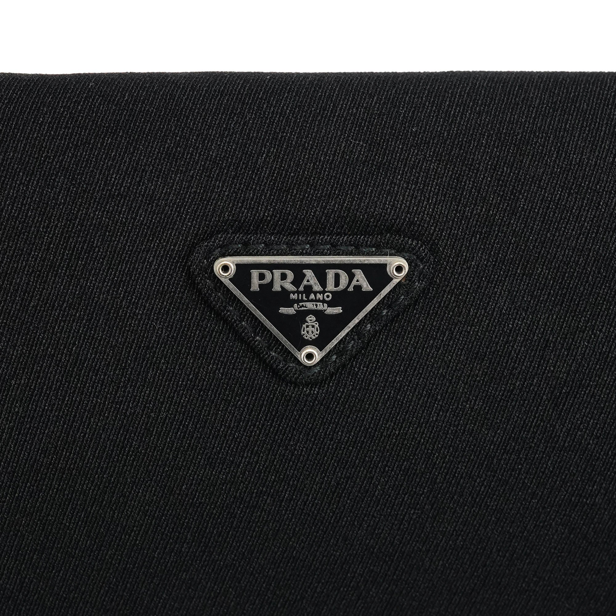 B6217 Black Tessuto Swing Nylon Shoulder Bag