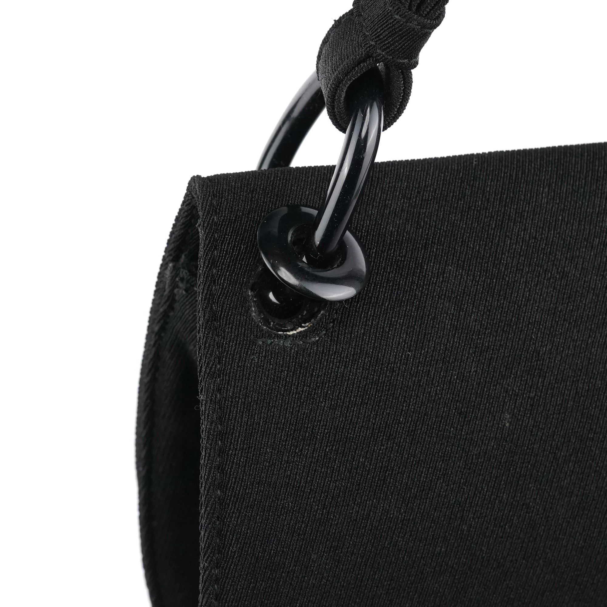 B6217 Black Tessuto Swing Nylon Shoulder Bag