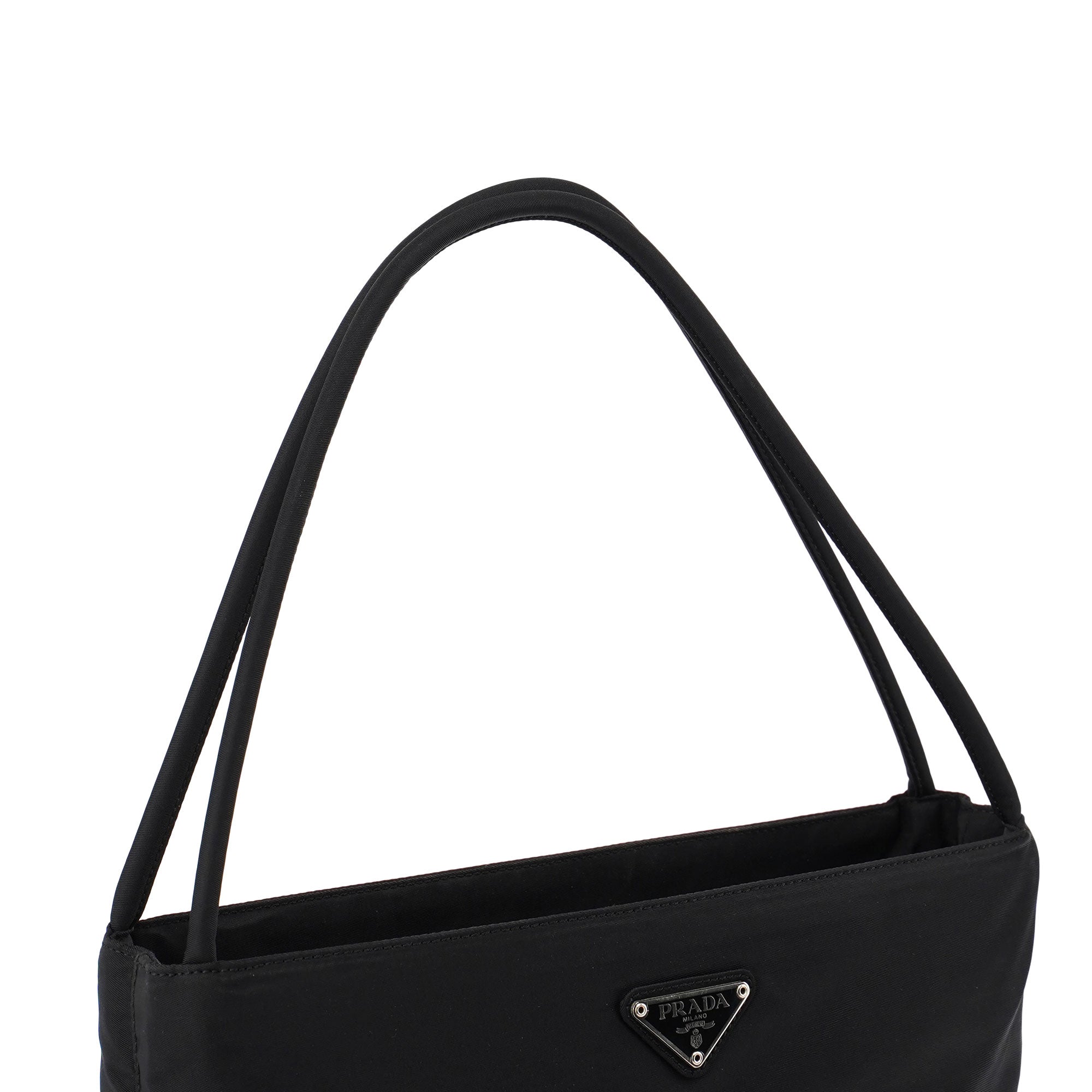 B6242 Black Tessuto City Tote