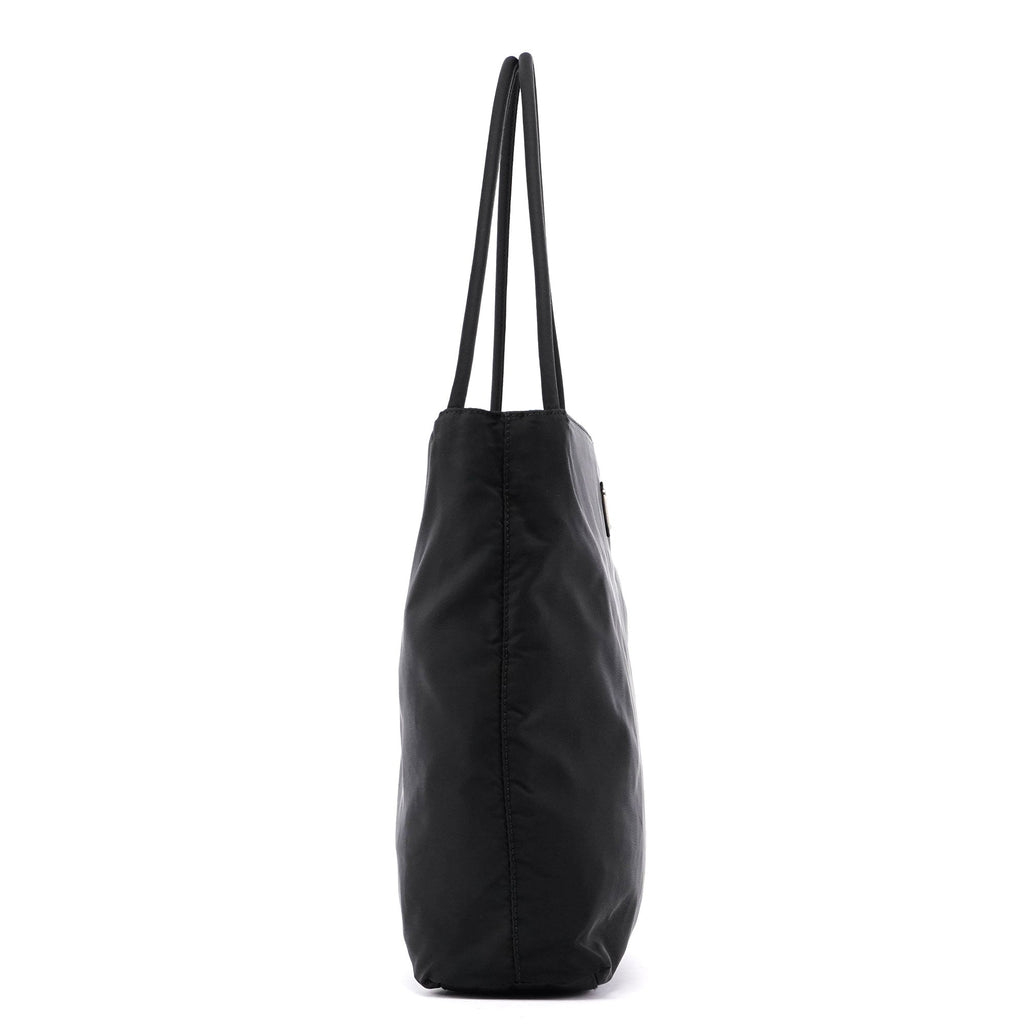 B6242 Black Tessuto City Tote