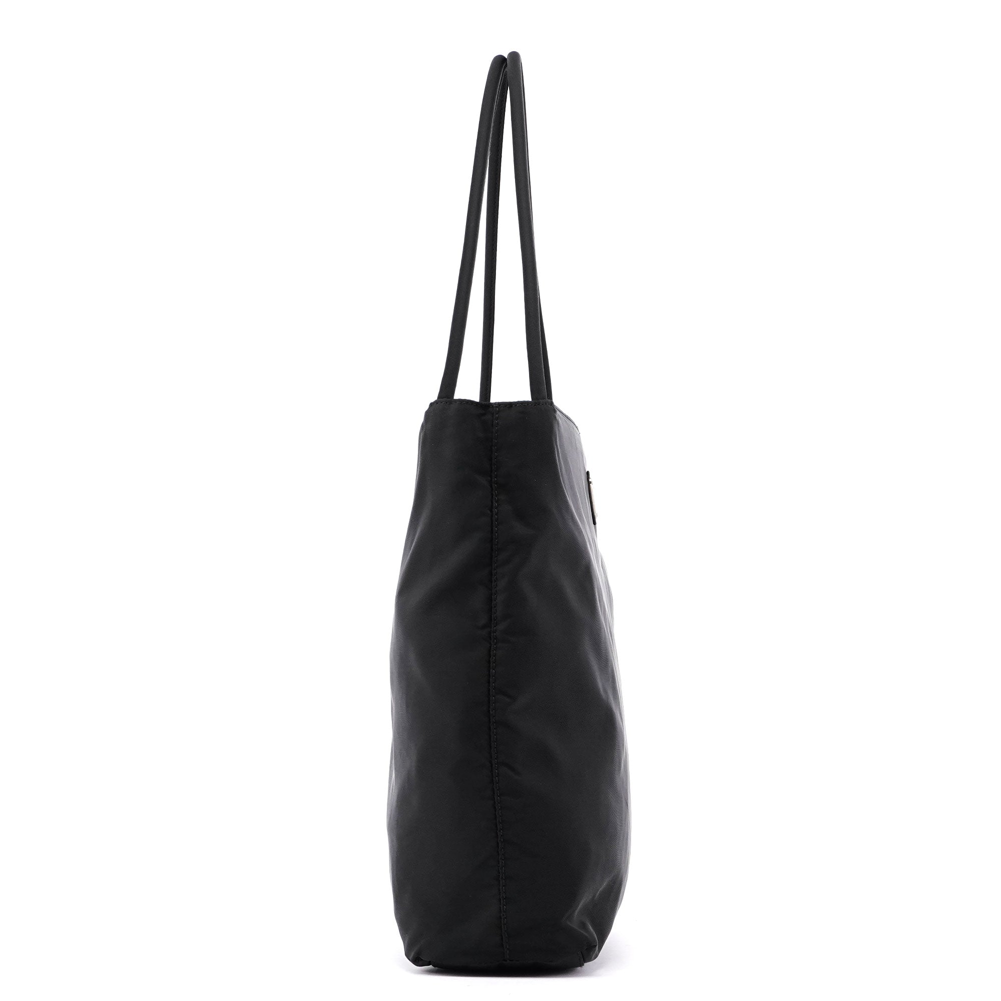 B6242 Black Tessuto City Tote