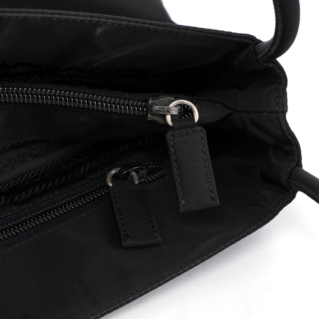B6242 Black Tessuto City Tote