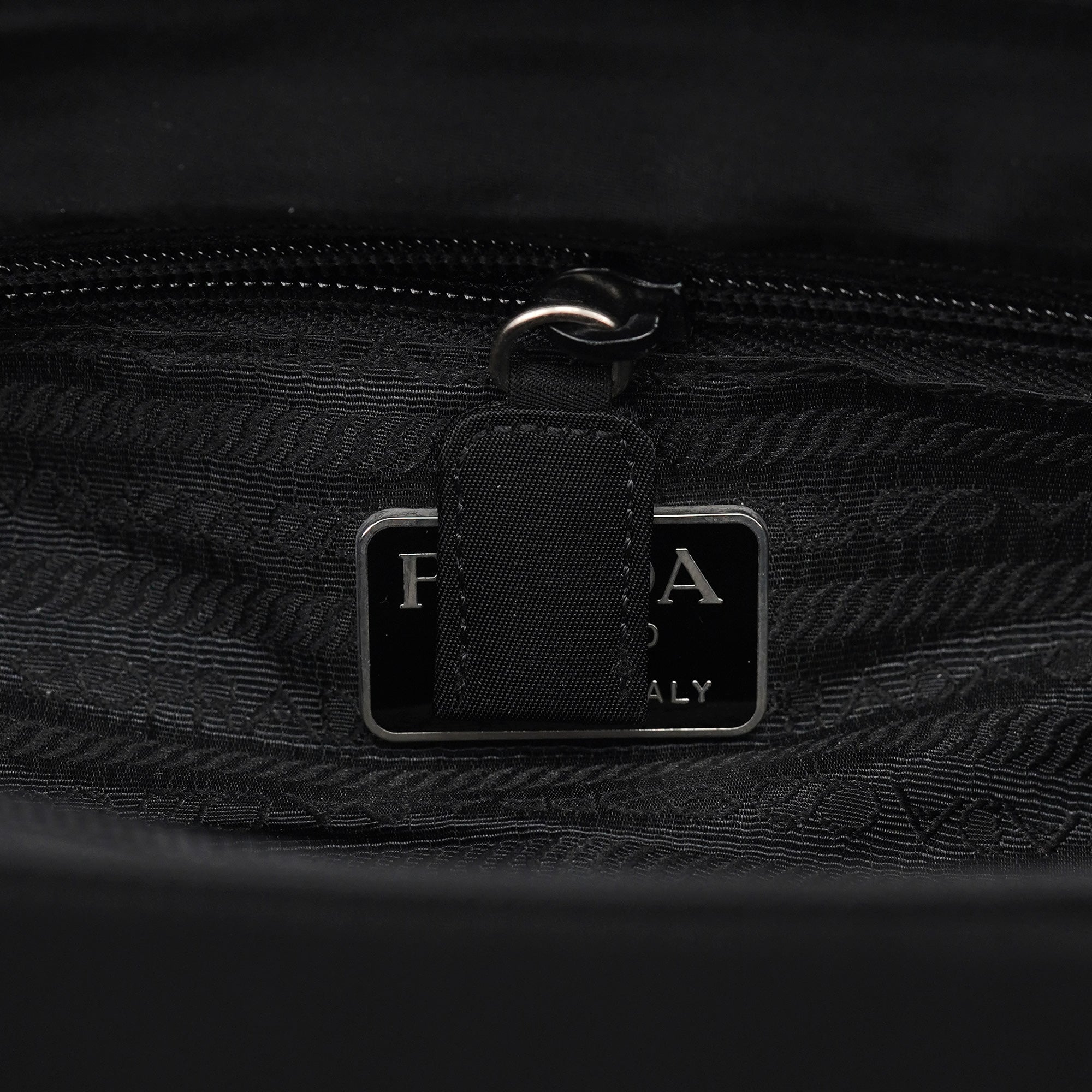 B6242 Black Tessuto City Tote Bag