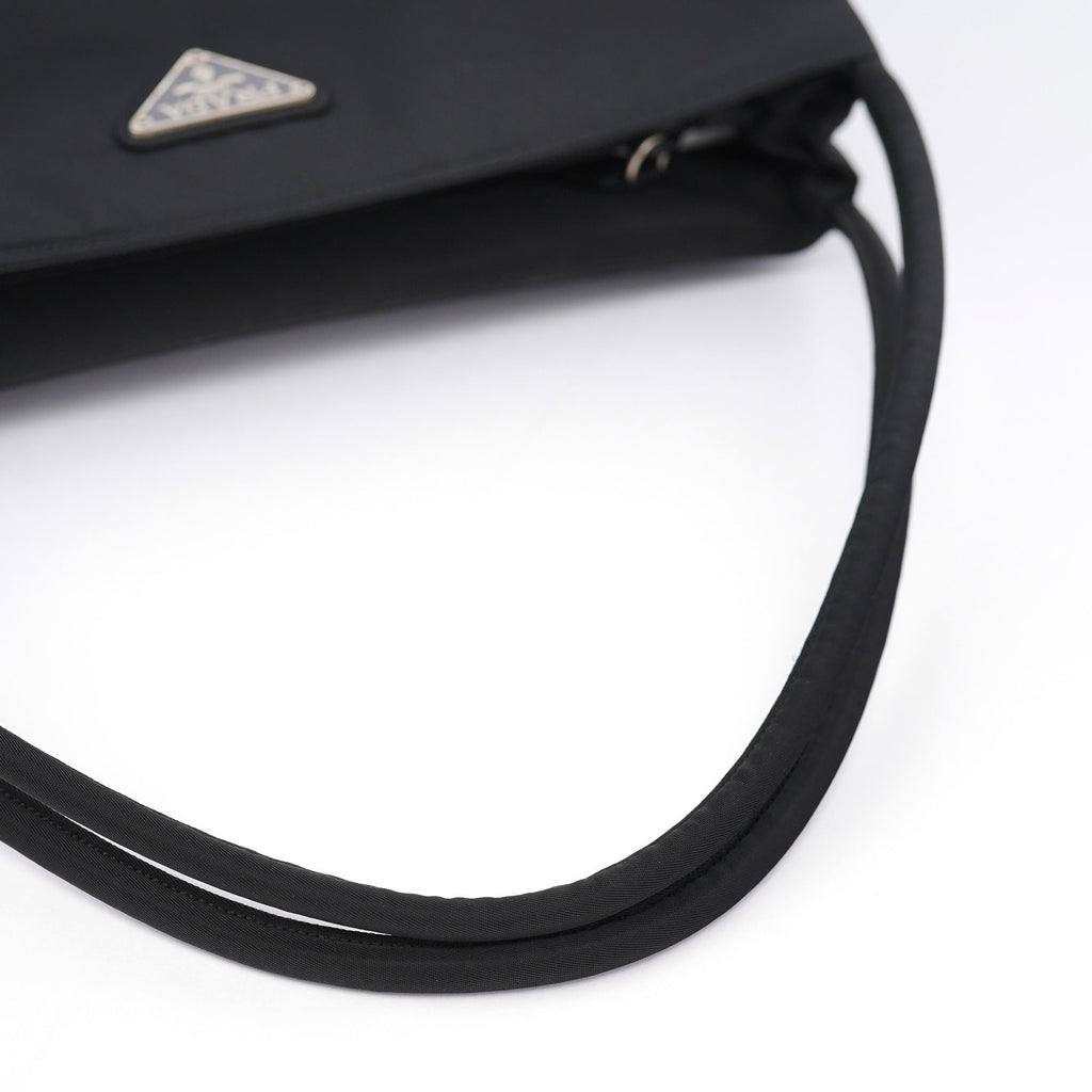 B6242 Black Tessuto City Tote Bag