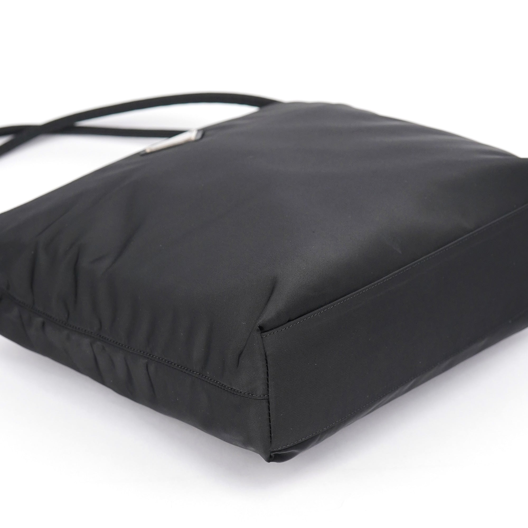 B6242 Black Tessuto City Tote Bag