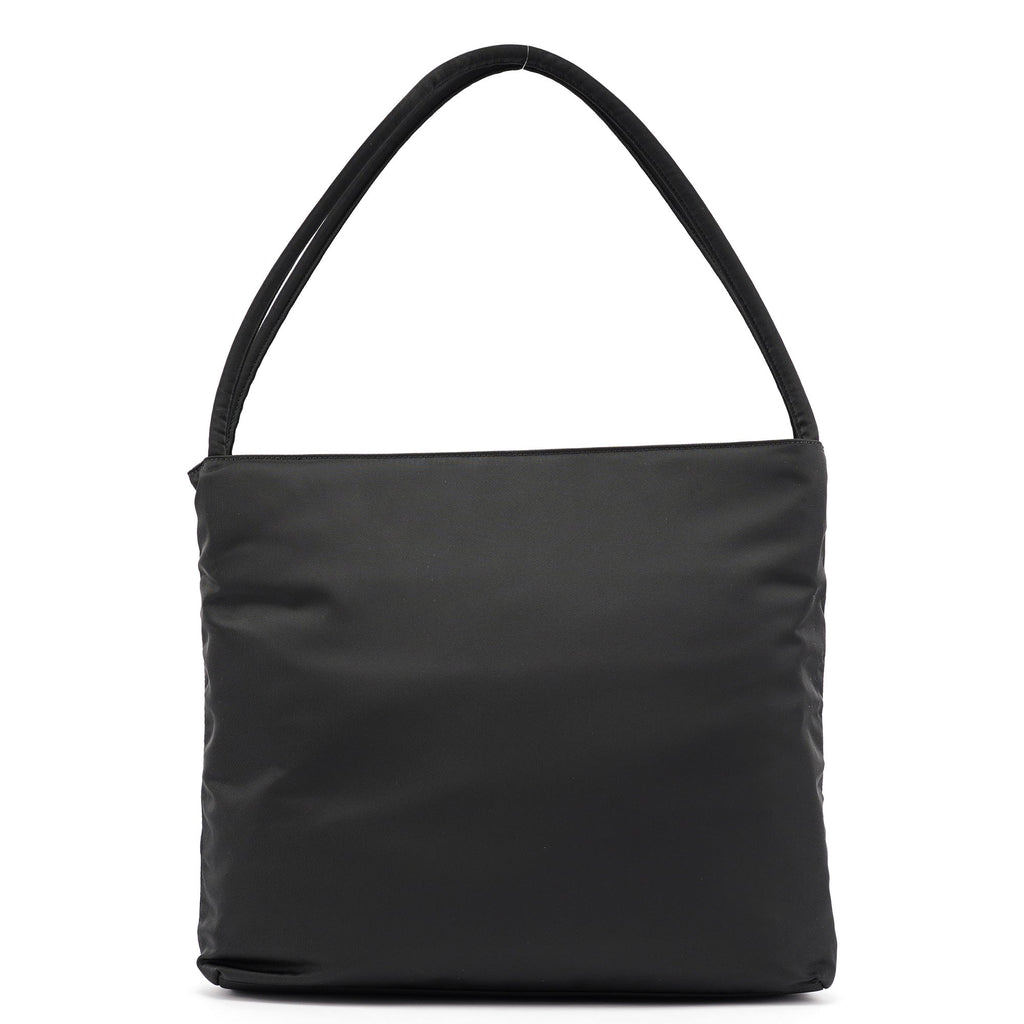 B6242 Black Tessuto City Tote Bag
