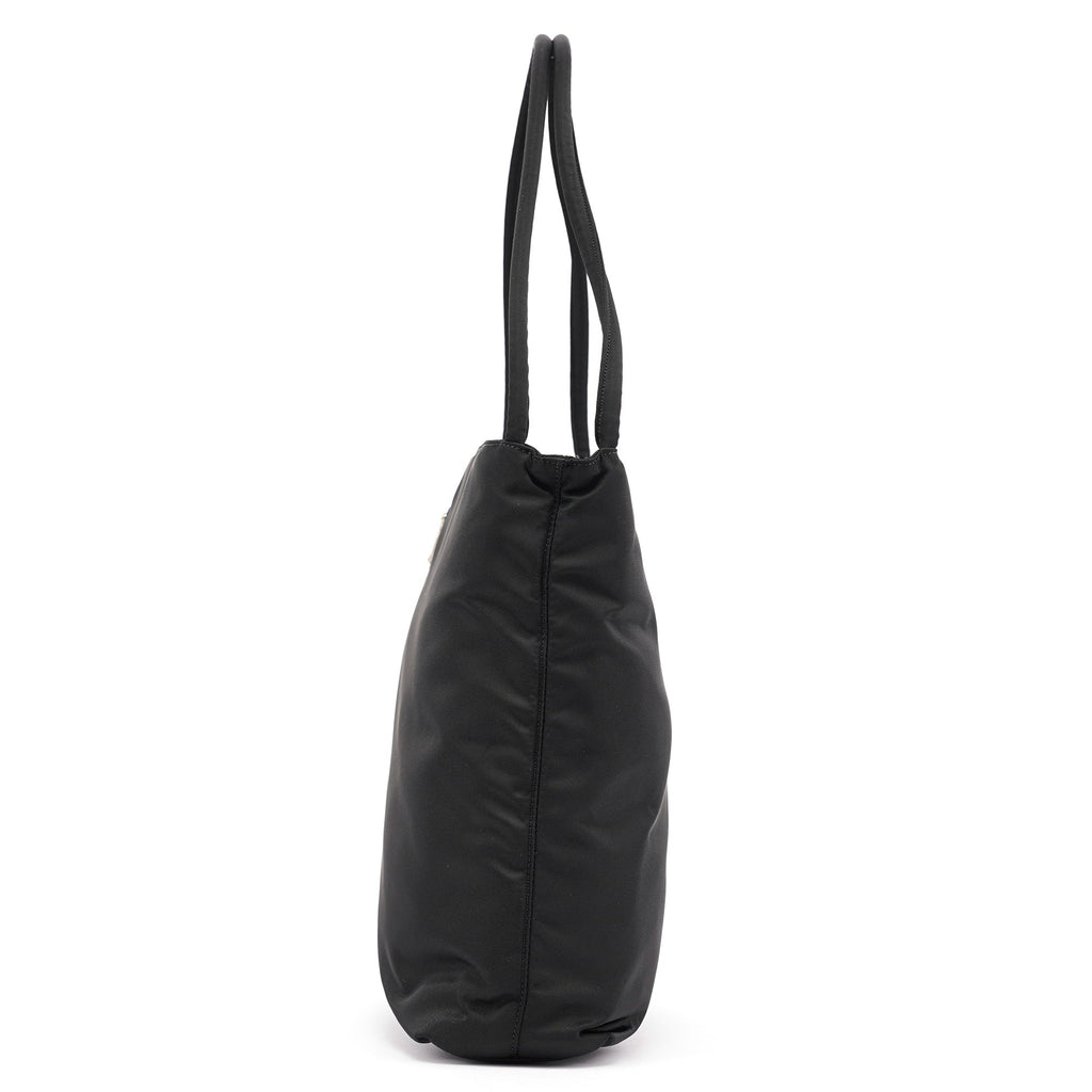 B6242 Black Tessuto City Tote Bag