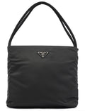 B6242 Black Tessuto City Tote Bag