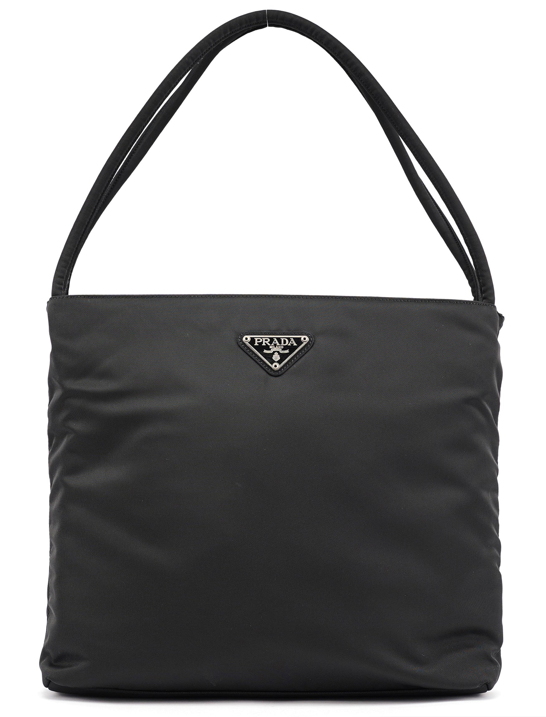 B6242 Black Tessuto City Tote Bag