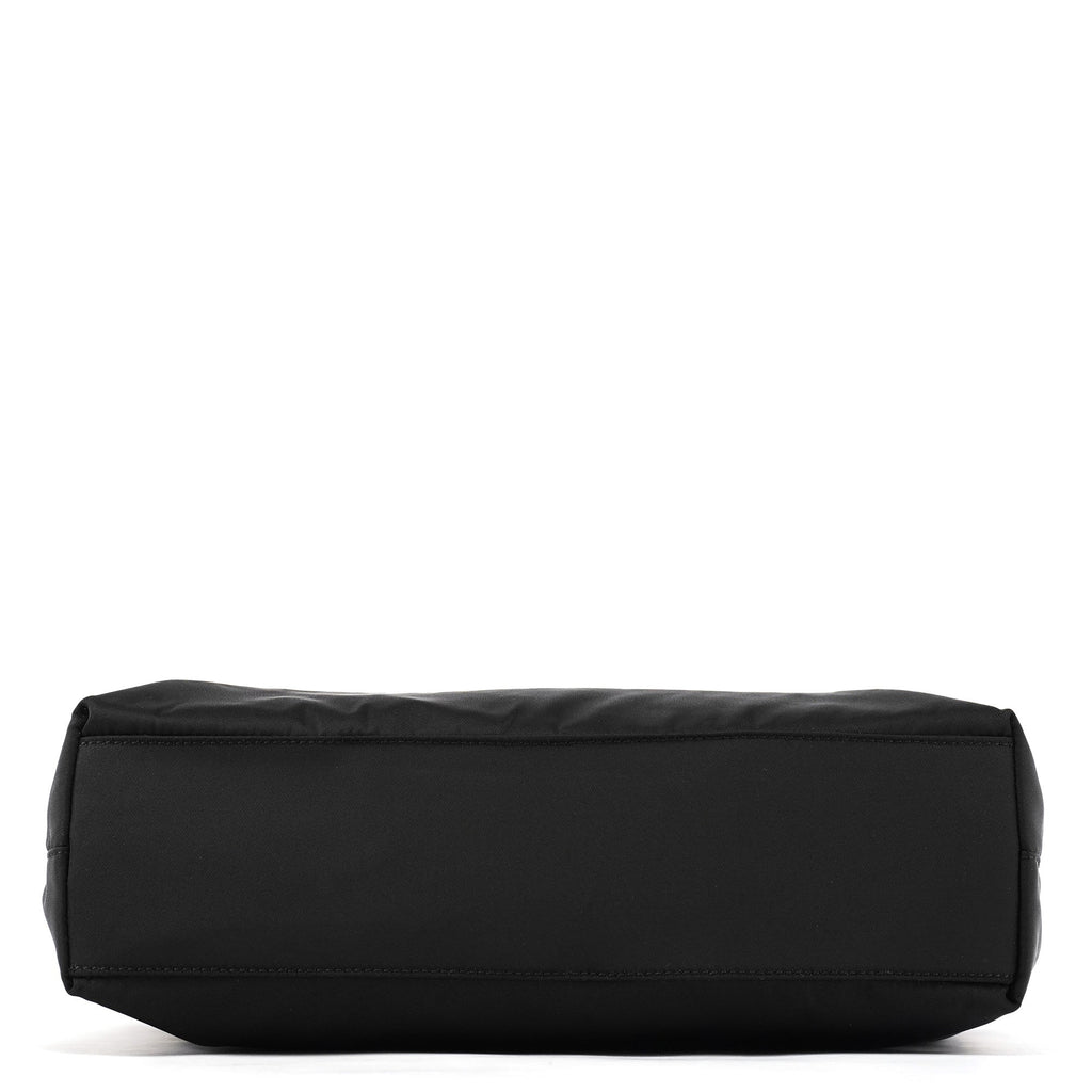 B6242 Black Tessuto City Tote Bag