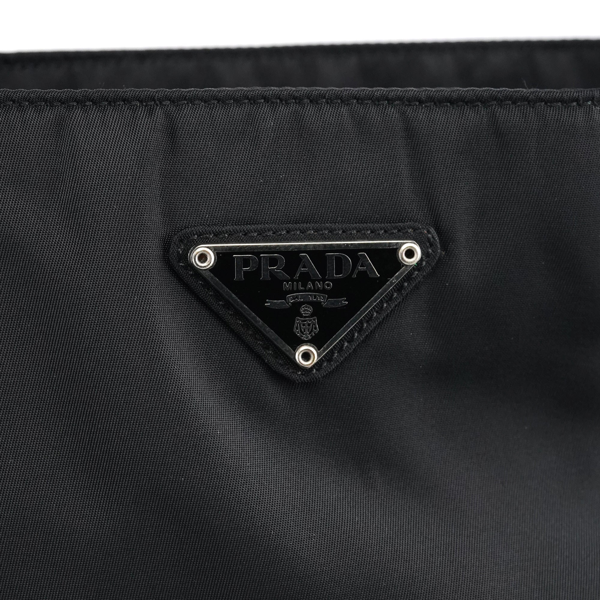 B6242 Black Tessuto City Tote Bag