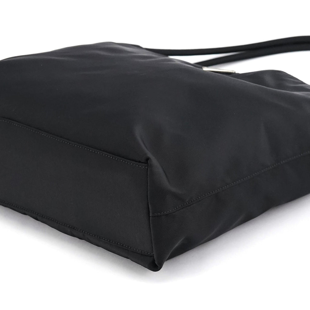 B6242 Black Tessuto City Tote Bag