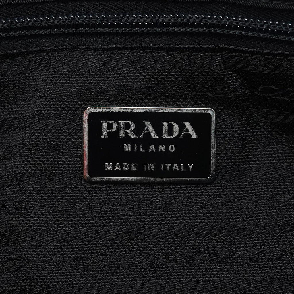 B6242 Black Tessuto City Tote Bag