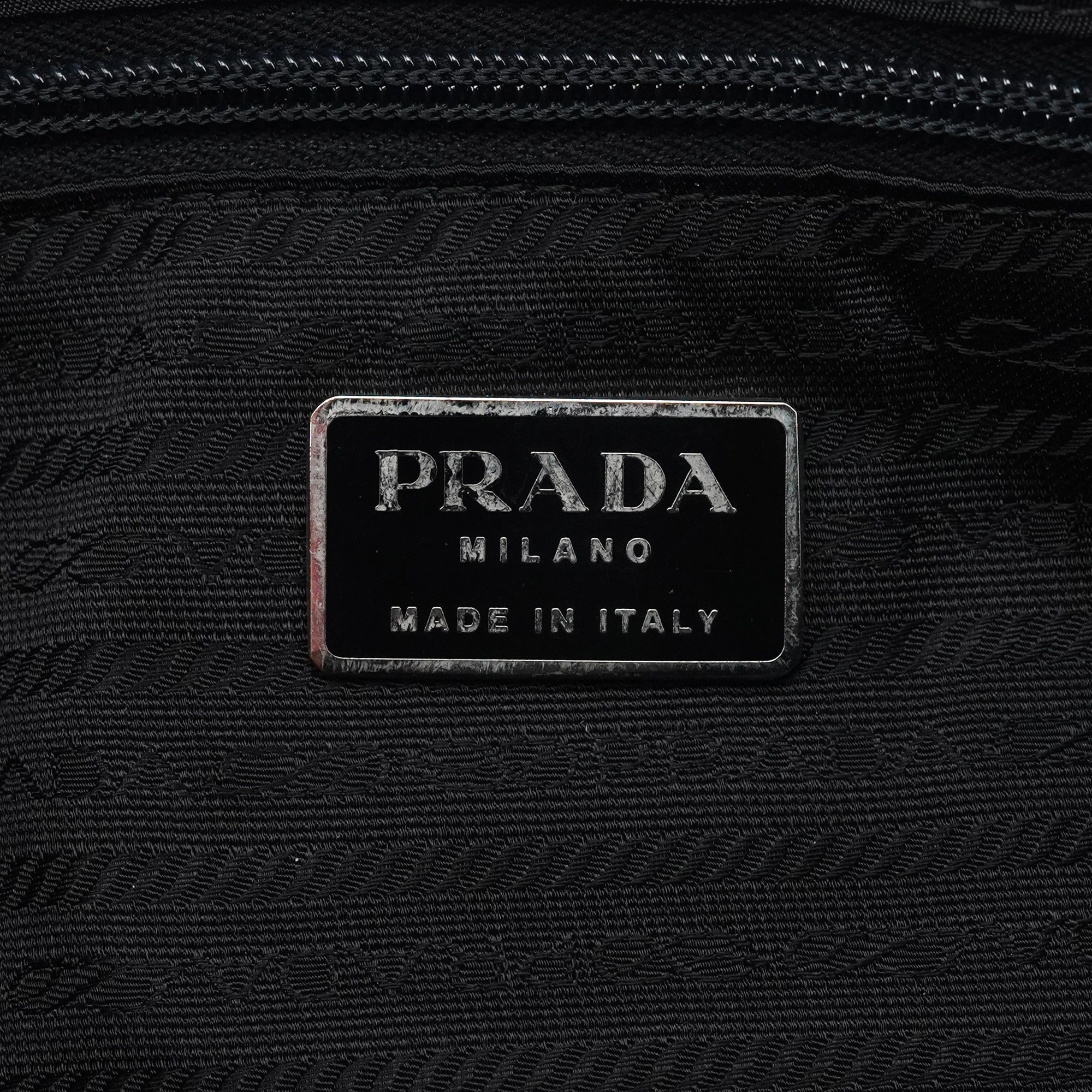 B6242 Black Tessuto City Tote Bag