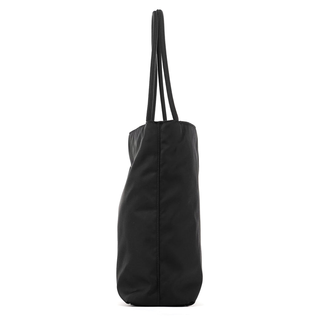 B6242 Black Tessuto City Tote Bag