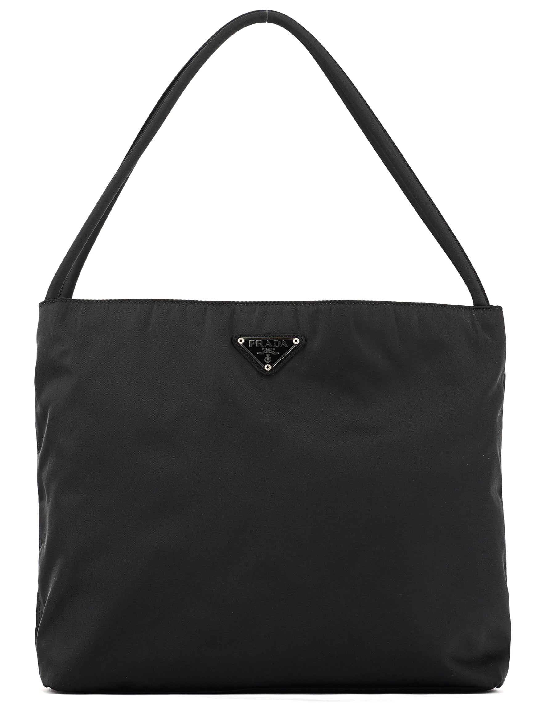 B6242 Black Tessuto City Tote Bag