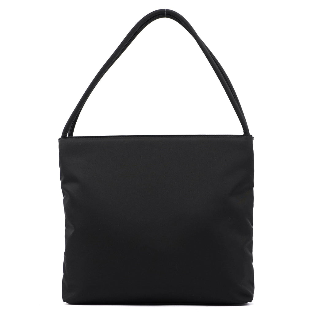 B6242 Black Tessuto City Tote Bag