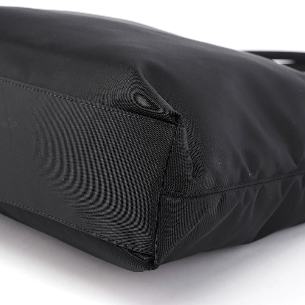 B6242 Black Tessuto City Tote Bag