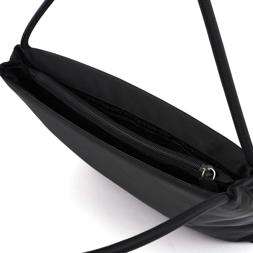 B6242 Black Tessuto City Tote Bag