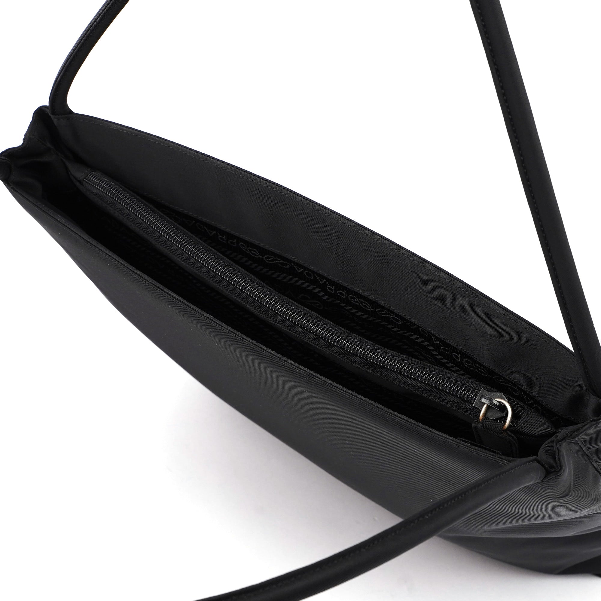B6242 Black Tessuto City Tote Bag
