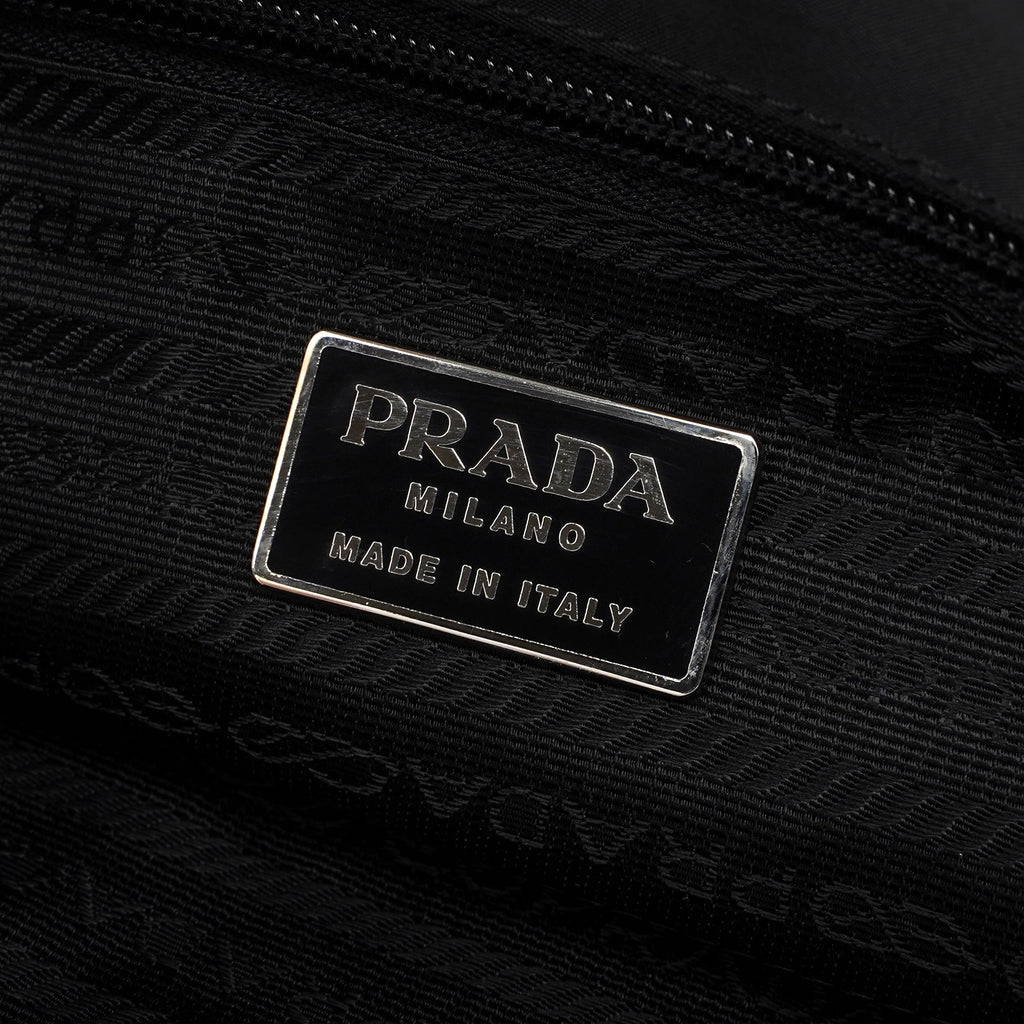 B6242 Black Tessuto City Tote Bag