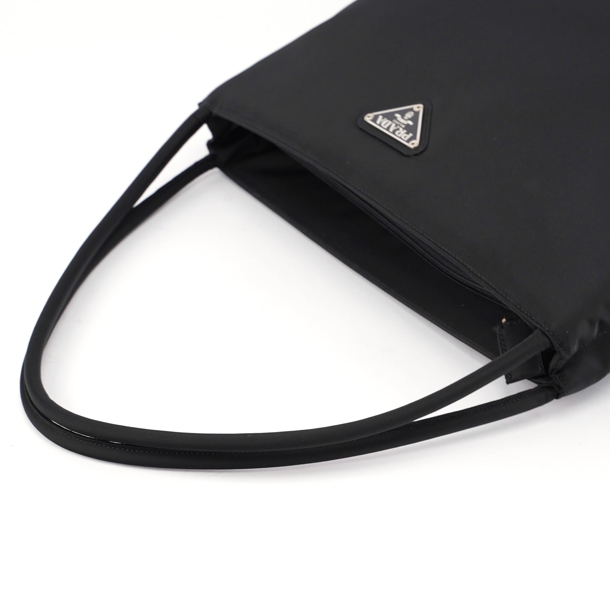 B6242 Black Tessuto City Tote Bag