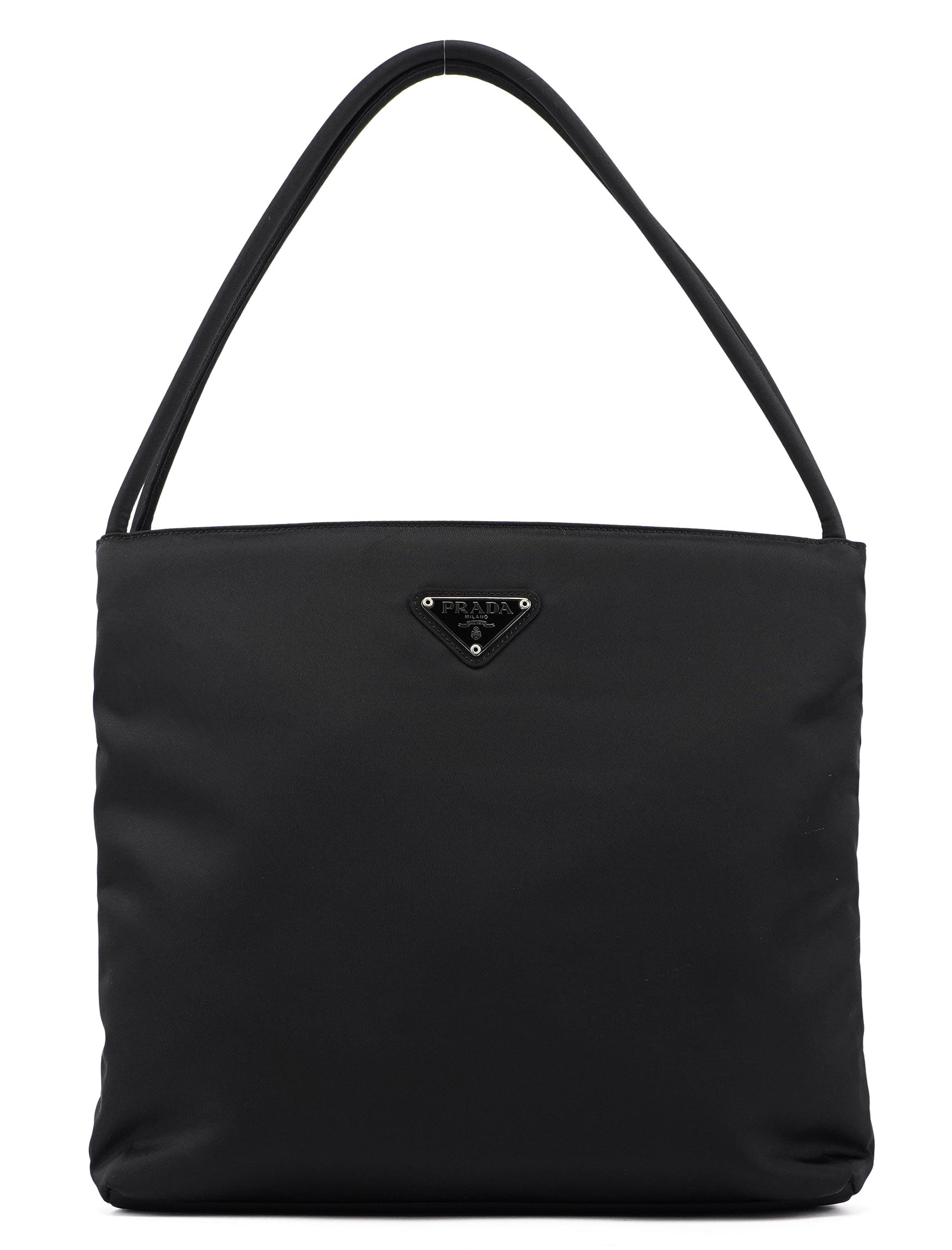 B6242 Black Tessuto City Tote Bag