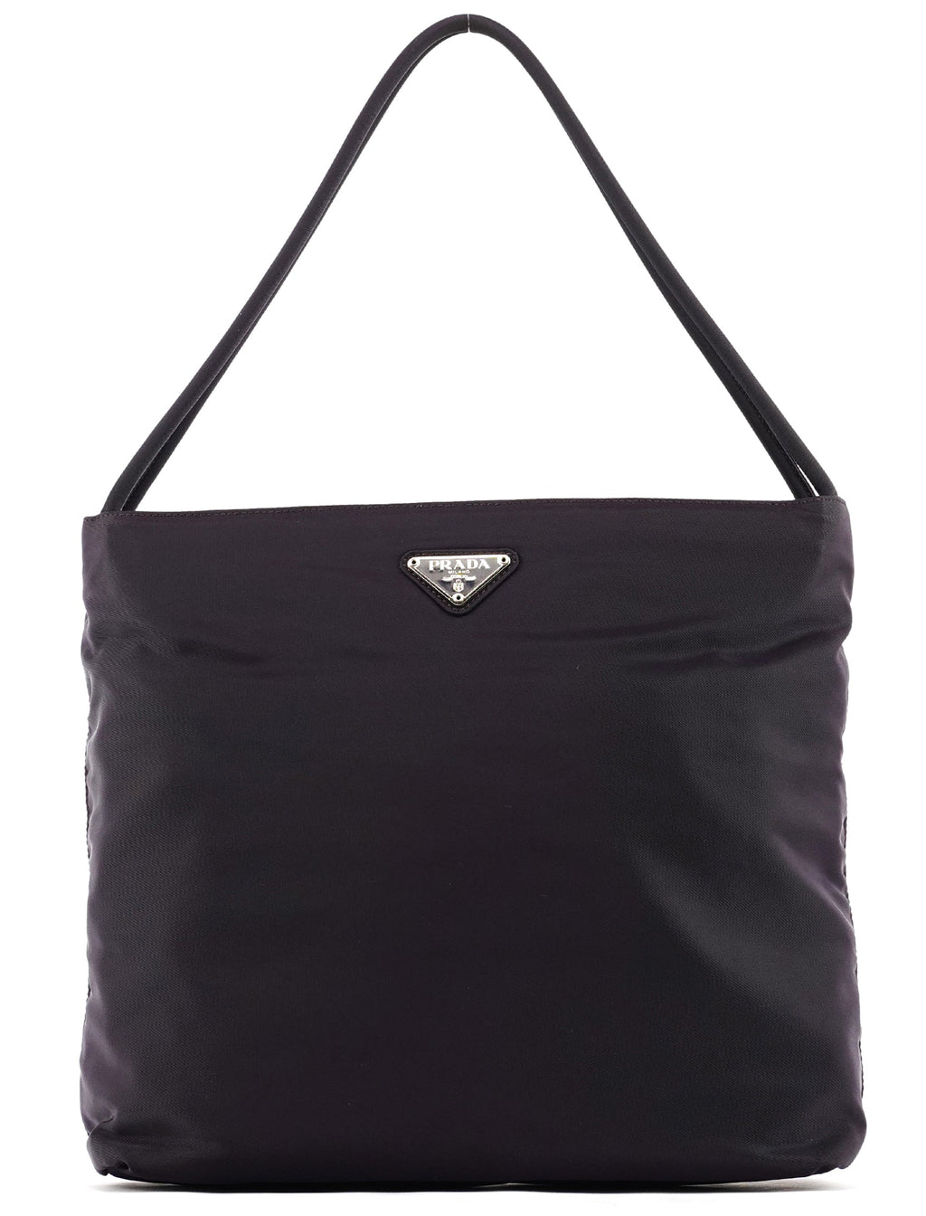 B6242 Purple Tessuto City Nylon Tote Bag