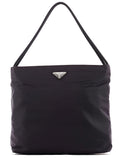 B6242 Purple Tessuto City Nylon Tote Bag