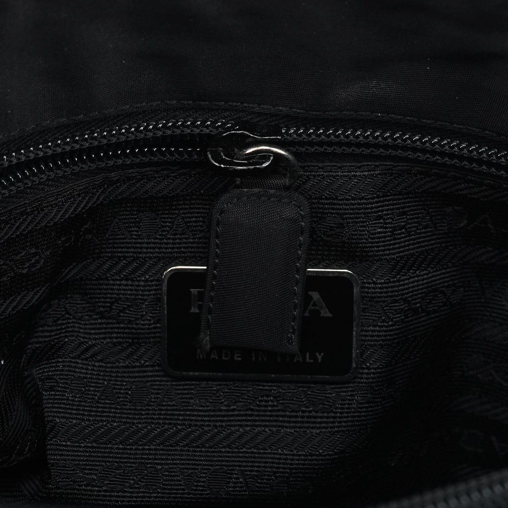 B6243 Black Tessuto City Tote Bag